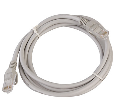 CAB 1.5 m/5 ft GREY ETHERNET