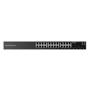 GWN7803 Grandstream switch Layer 2, cu management,  24 porturi Gigabit, 4 porturi SFP