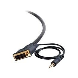 PRESENTATION VGA-DVI + AUDIO/JACK SHORT CABLE 6 METERS