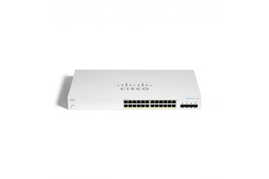 CBS220 SMART 24-PORT GE POE/4X10G SFP+