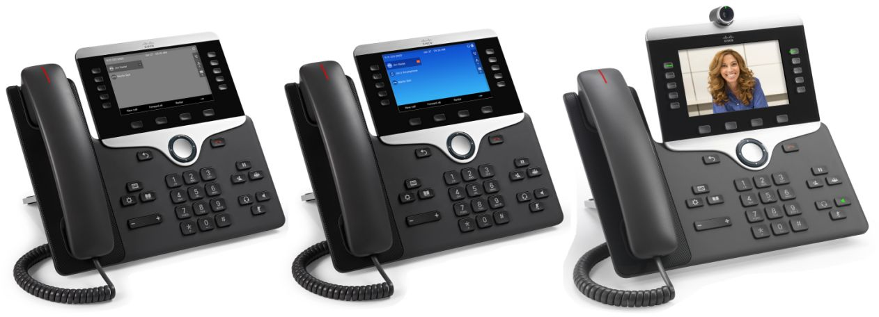 Cisco IP Phone 8811 with Multiplatform Phone firmware