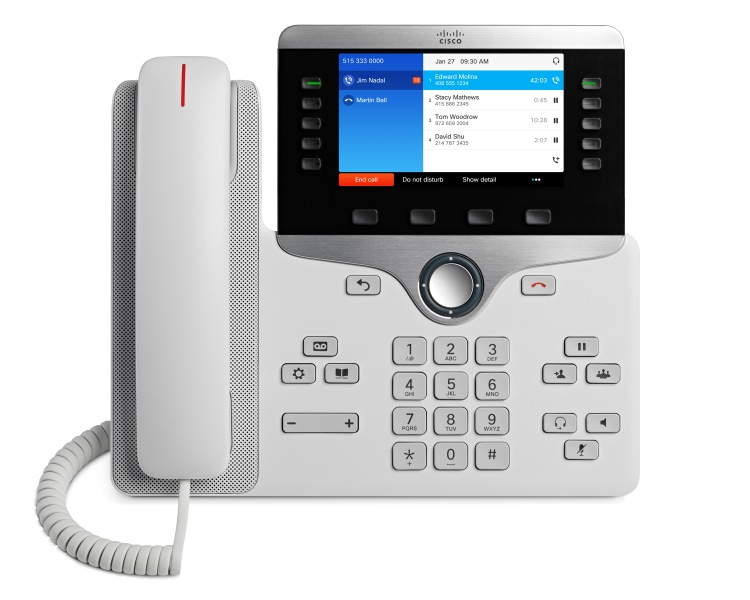 CISCO IP PHONE 8841 WHITE/IN