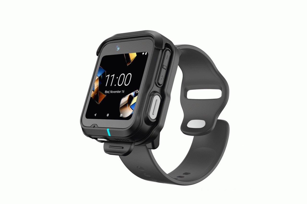 WS301 Wearable Solution, Clip Mount with 3.5mm Headset Support, 4GB/64GB Memory, 750mAh Removable Battery, Rest of World