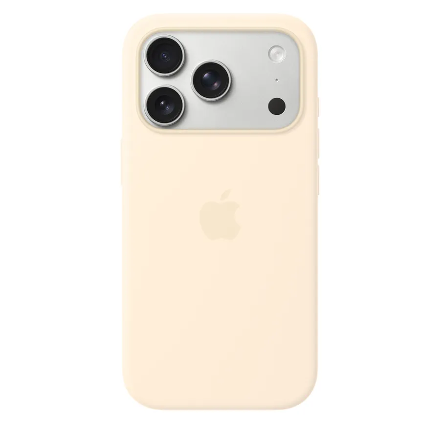 IPHONE 17 PRO SILICONE CASE/WITH MAGSAFE VANILLA