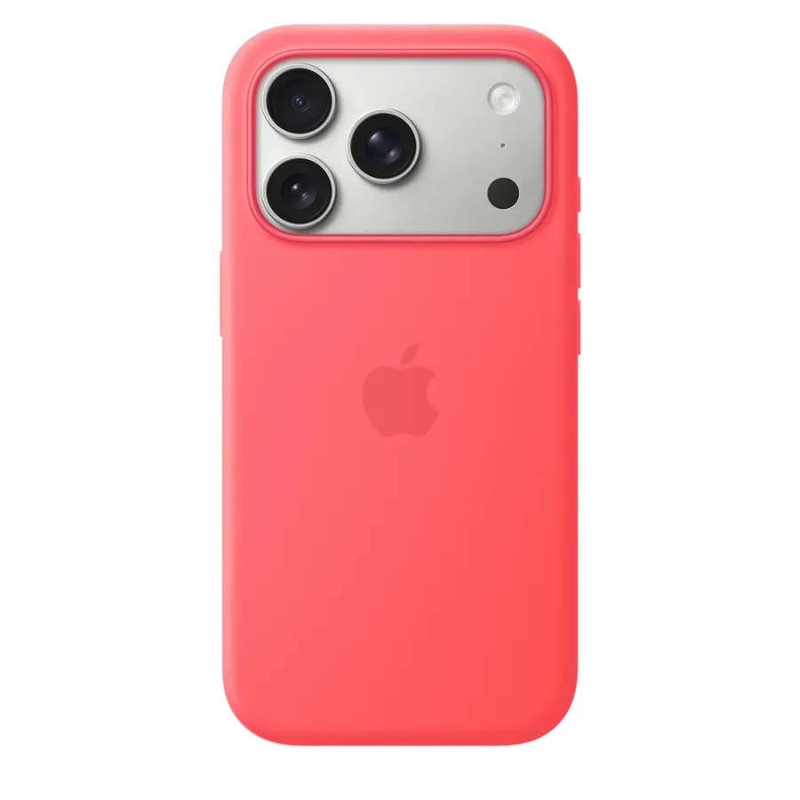 IPHONE 17 PRO SILICONE CASE/WITH MAGSAFE BRIGHT GUAVA