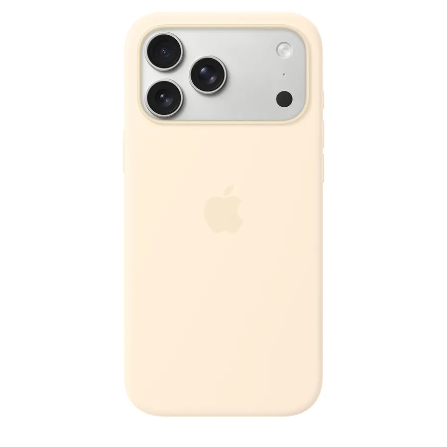 IPHONE 17 PRO MAX SILICONE CASE/WITH MAGSAFE VANILLA