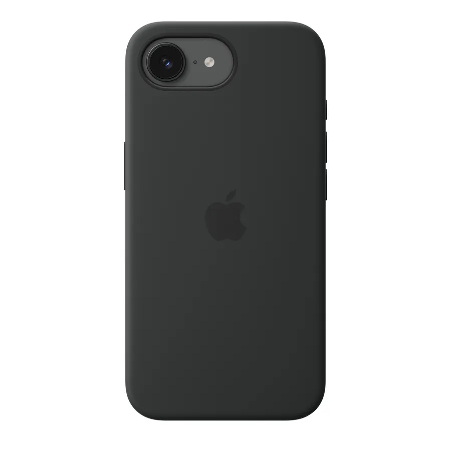IPHONE 17E SILICONE CASE/WITH MAGSAFE BLACK