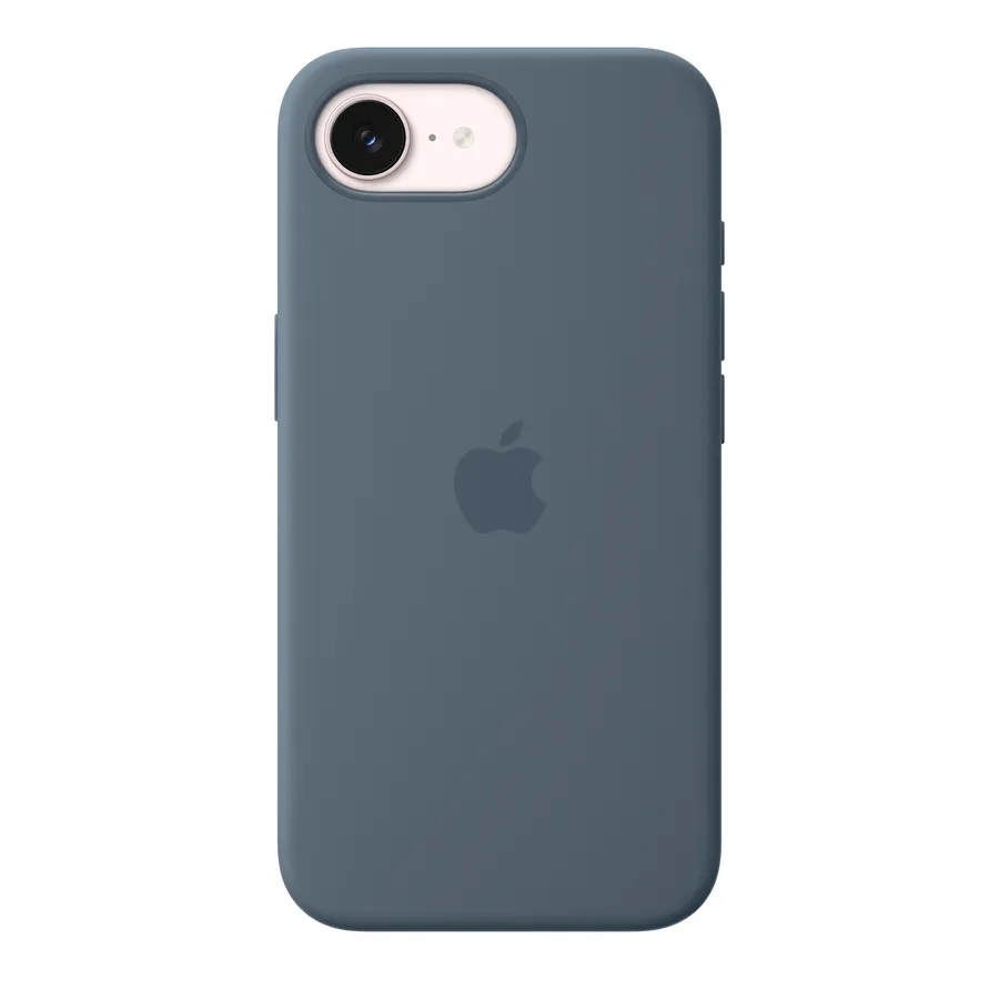 IPHONE 17E SILICONE CASE/WITH MAGSAFE ANCHOR BLUE