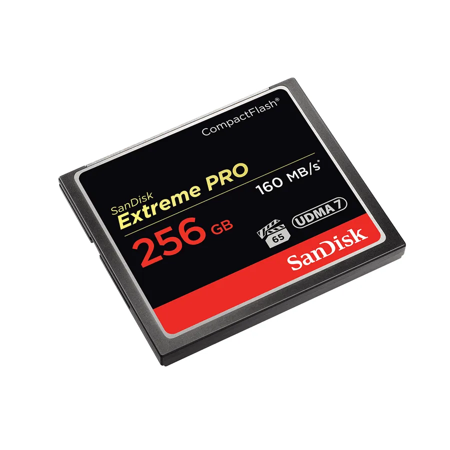 COMPACT FLASH CARD 256GB/EXTREME PRO 160MB/S VERSION