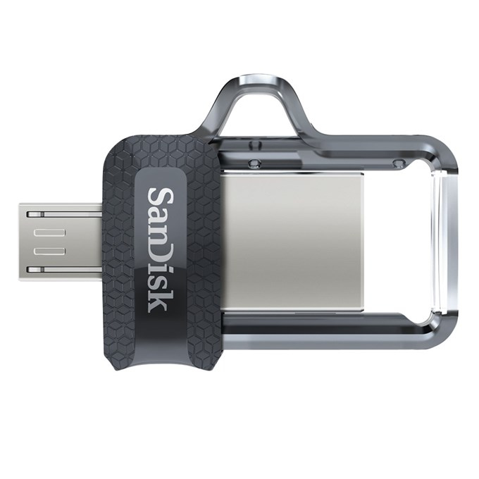 SANDISK ULTRA DUAL DRIVE M3.0/128GB GREY/SILVER 130 MB/S