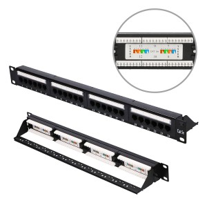 EX9809 Patch panel Extralink 24 porturi CAT5E UTP V2