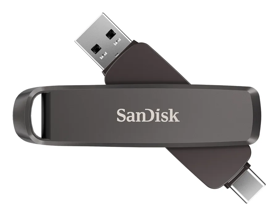 SD EXTREME PRO DUAL DRIVE 256GB/METAL DRIVE 1000/900MB/S USB C+T