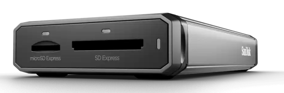 PRO-READER SD EXPRESS DUAL CARD/USB 3.2 GEN 2 READER