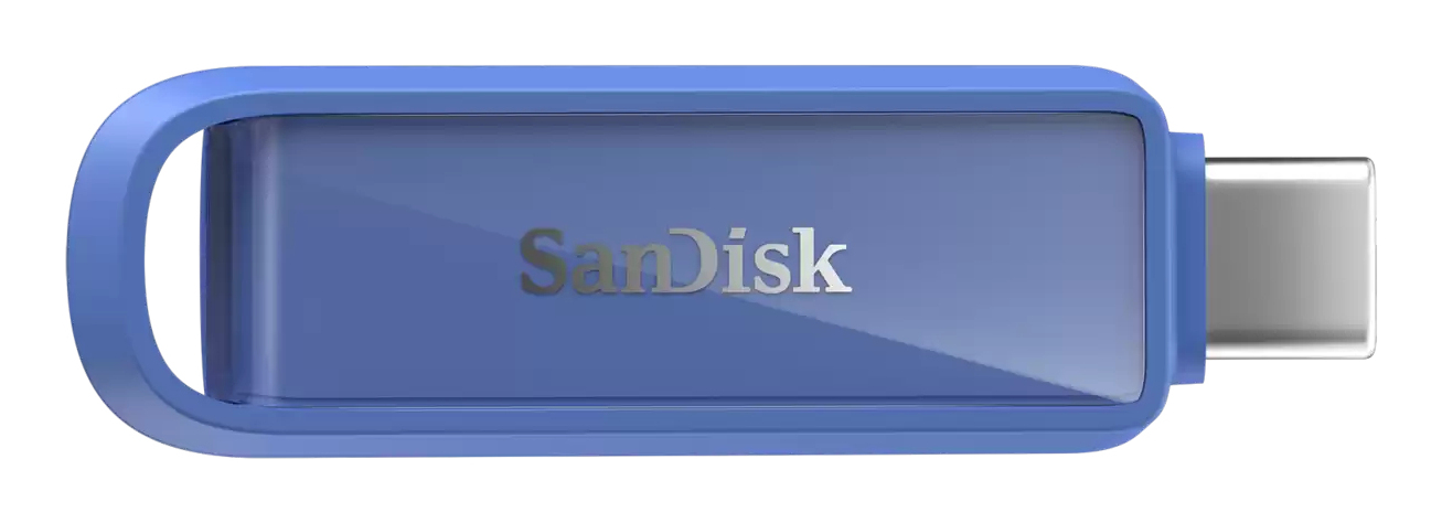 SANDISK PHONE DRIVE WITH USB-C/256GB W 150MB/S(R) MARITIME BLU