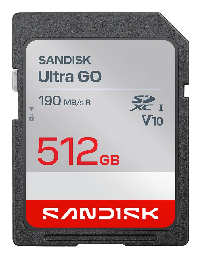 ULTRA SD UHS-I 512GB SD 190MB/S/(R)
