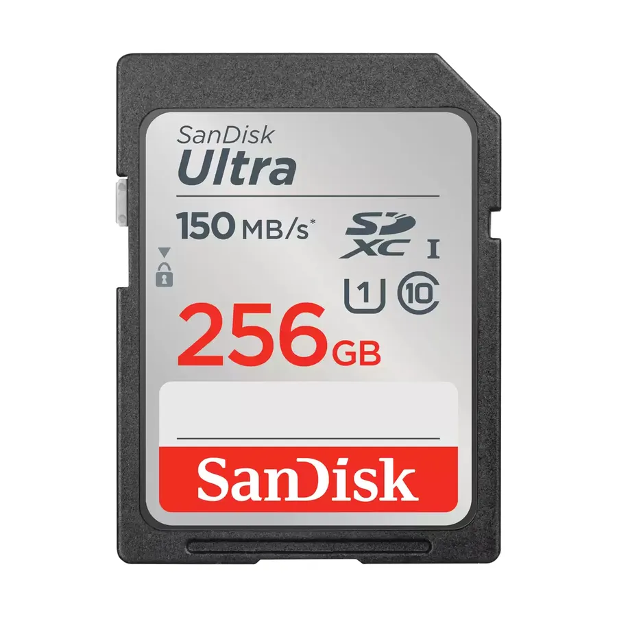SANDISK ULTRA 256GB/SDXC MEMORY CARD 150MB/S
