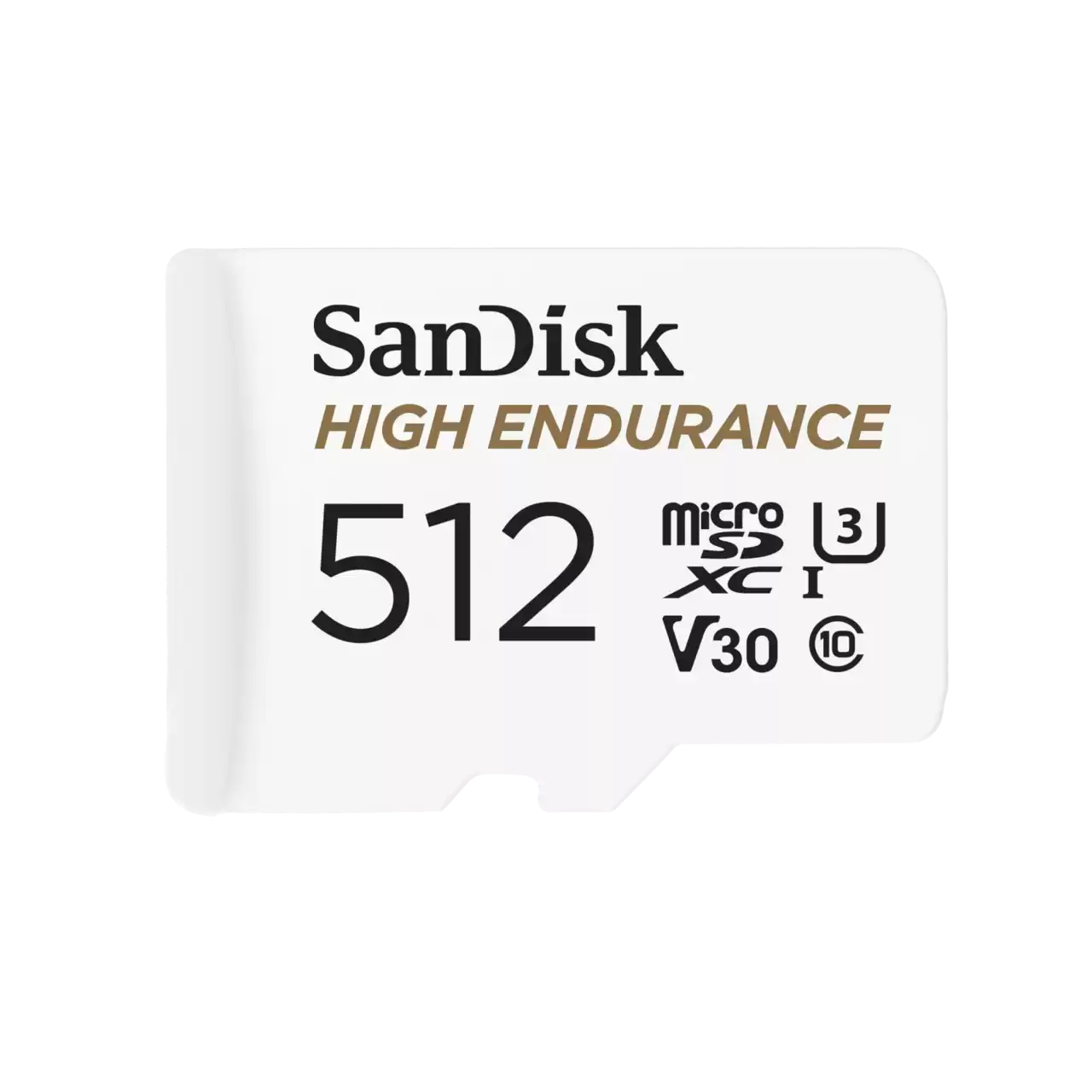 HIGH ENDURANCE MICROSDXC 512GB/+ SD ADAPTER UP TO 20K HOURS FUL