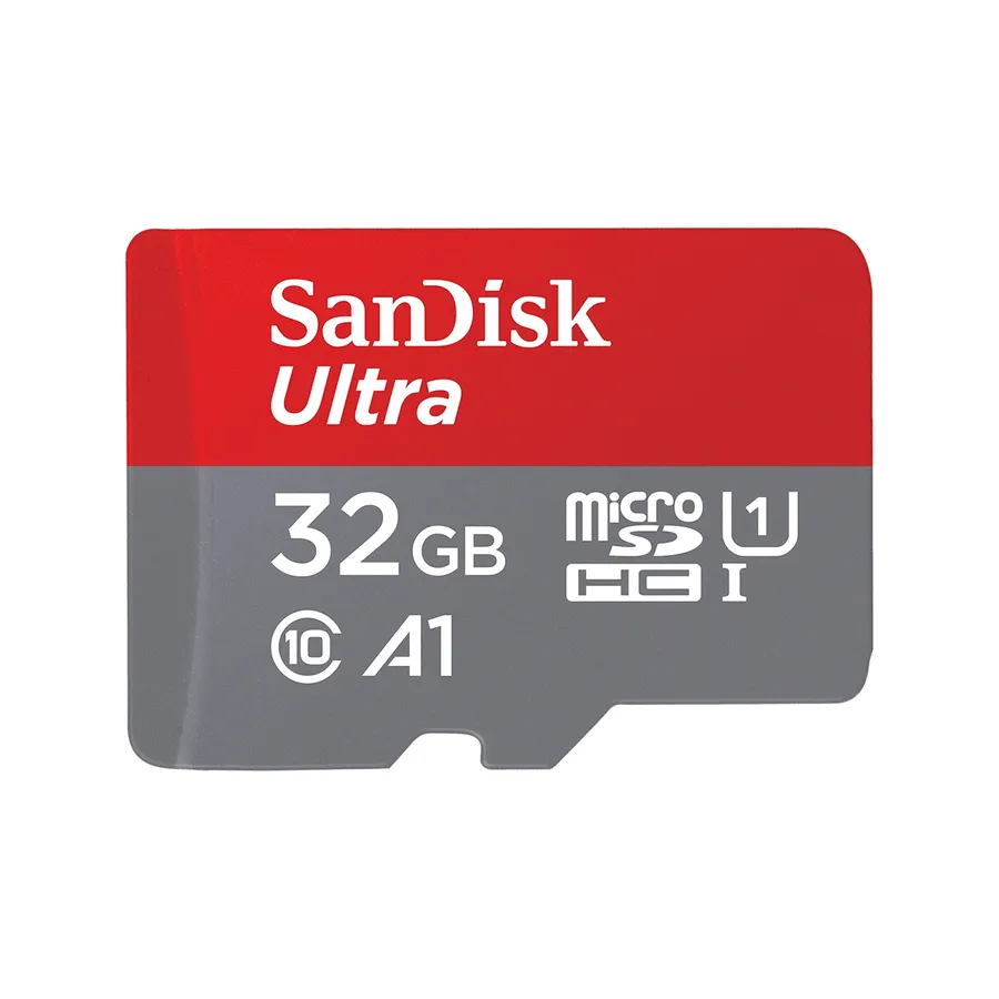 32GB SANDISK ULTRA MICROSDHC+/SD 120MB/S A1 CLASS 10 UHS-I