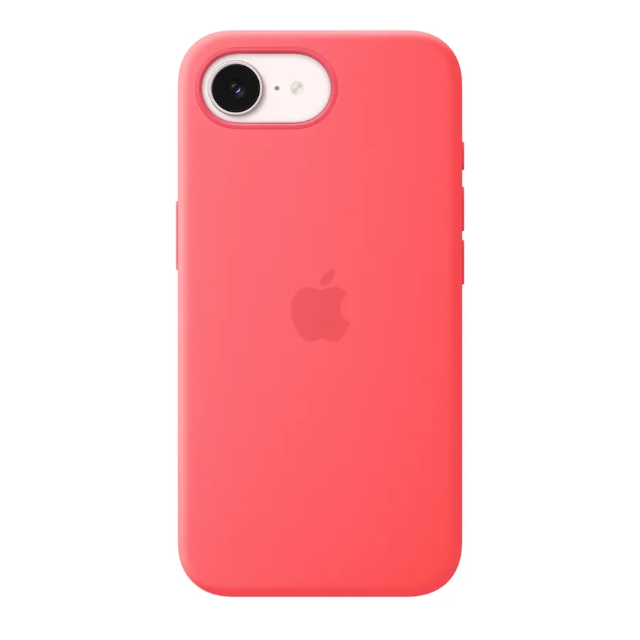 IPHONE 17E SILICONE CASE/WITH MAGSAFE BRIGHT GUAVA