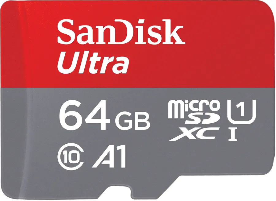 SANDISK ULTRA MICROSDXC 64GB +/SD ADAPTER 140MB/S A1 CLASS10 IP