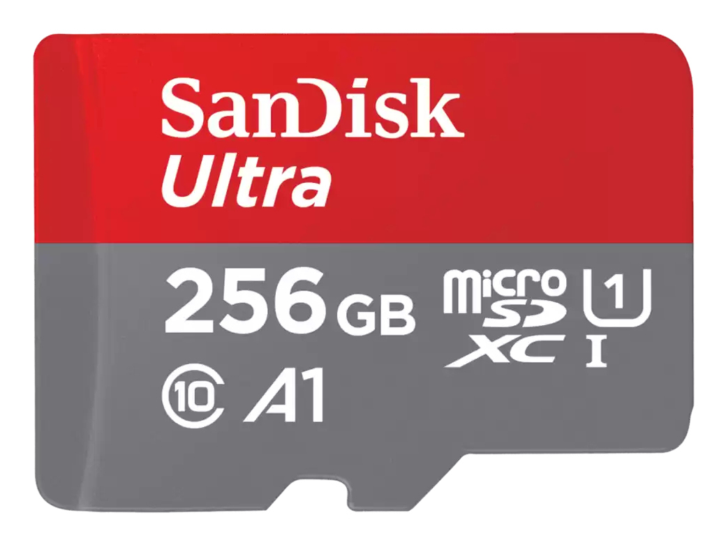 SANDISK ULTRA MICROSDXC 256GB +/SD ADAPTER 150MB/S A1 CLASS 10