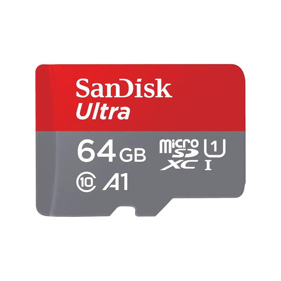 64GB SANDISK ULTRA MICROSDXC +/SD 100MB/S CLASS 10 UHS-I TABLET