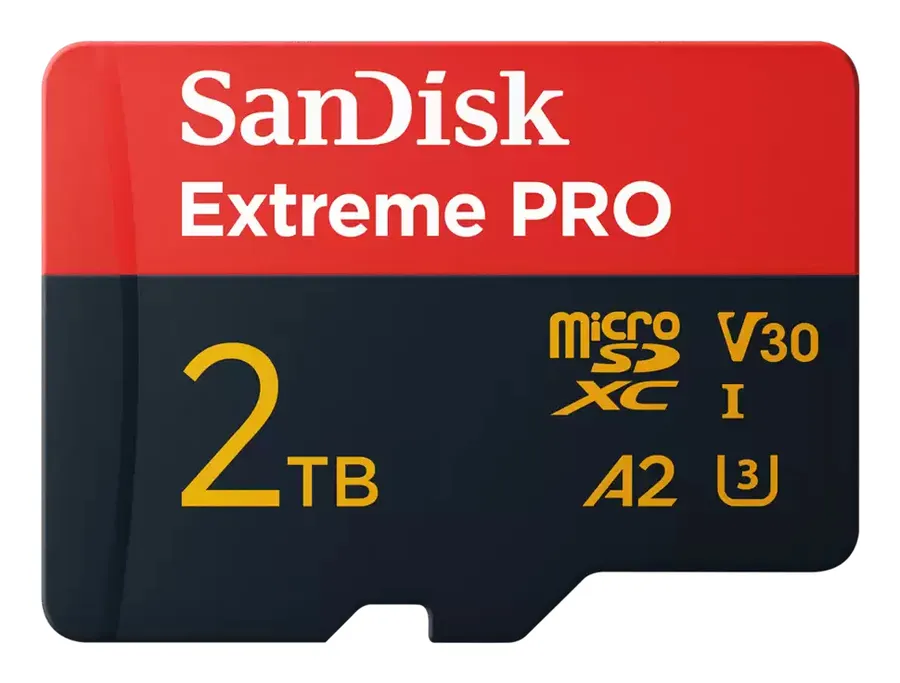 EXTREME PRO MICROSDXC 2TB UHS-I/CARD WITH ADAPTER