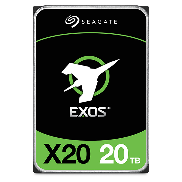 EXOS X20 20TB SAS 3.5IN/7200RPM 6GB/S 512E/4KN