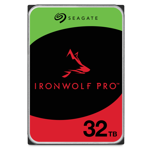 32TB SEAGATE IRONWOLF PRO/3.5IN SATA HDD NAS