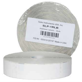 SLP-1RLB WHITE LABEL FOR TRAY/28X89MM 1000 LAB/ROLL 1 ROLL/BOX