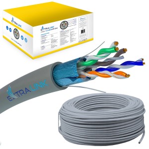 EX18259 Cablu Extralink CAT5E FTP (F/UTP) Interior twisted pair 305M