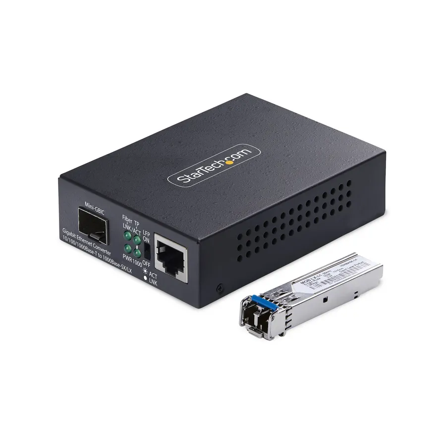 SM LC FIBER MEDIA CONVERTER/.