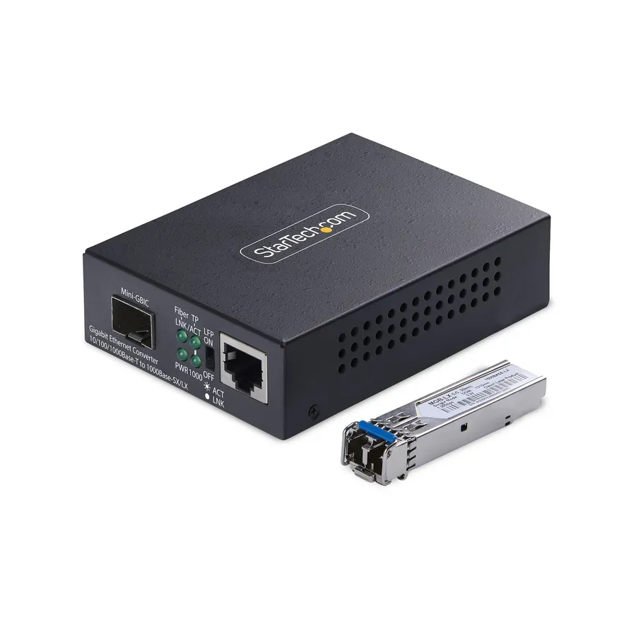SM LC FIBER MEDIA CONVERTER/.