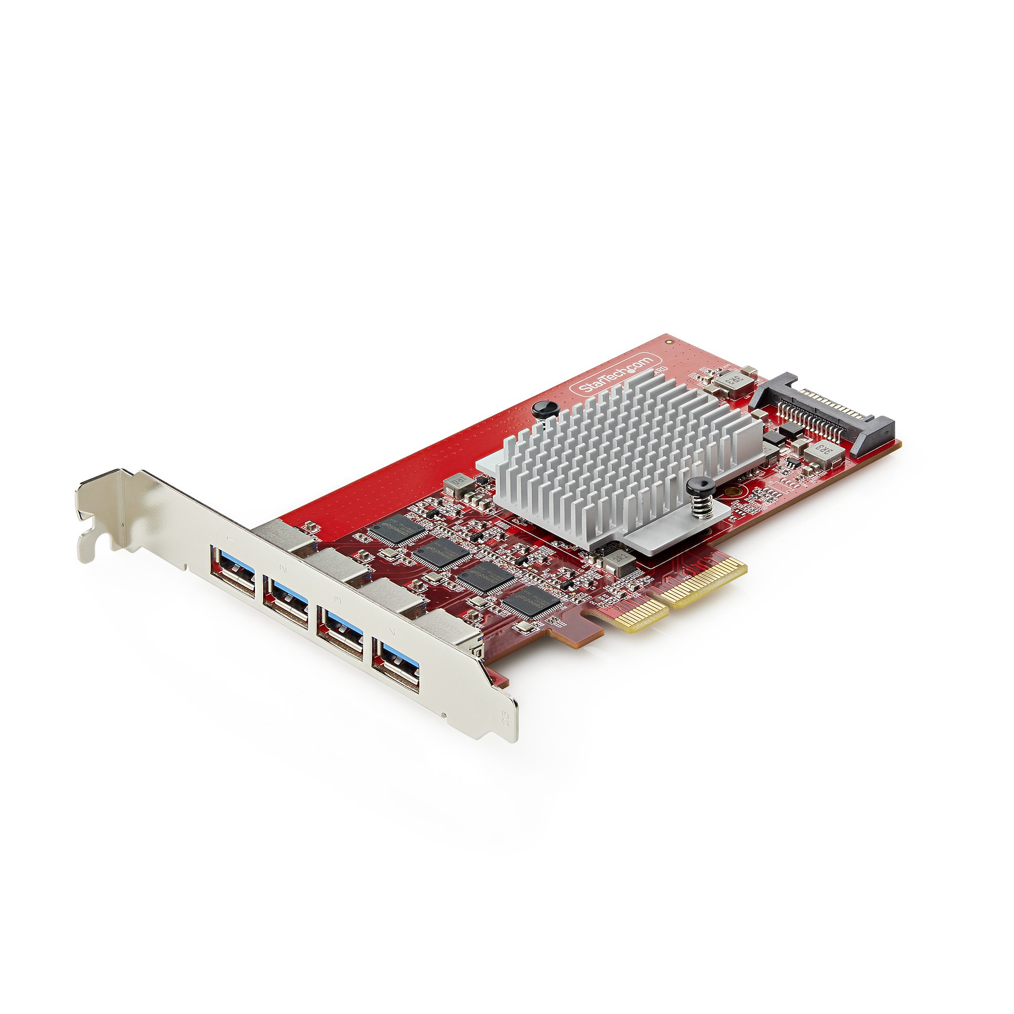 4-PORT USB-A 10GBPS PCIE CARD/.