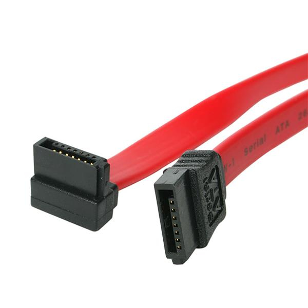 0.3M RIGHT ANGLE SATA CABLE/.