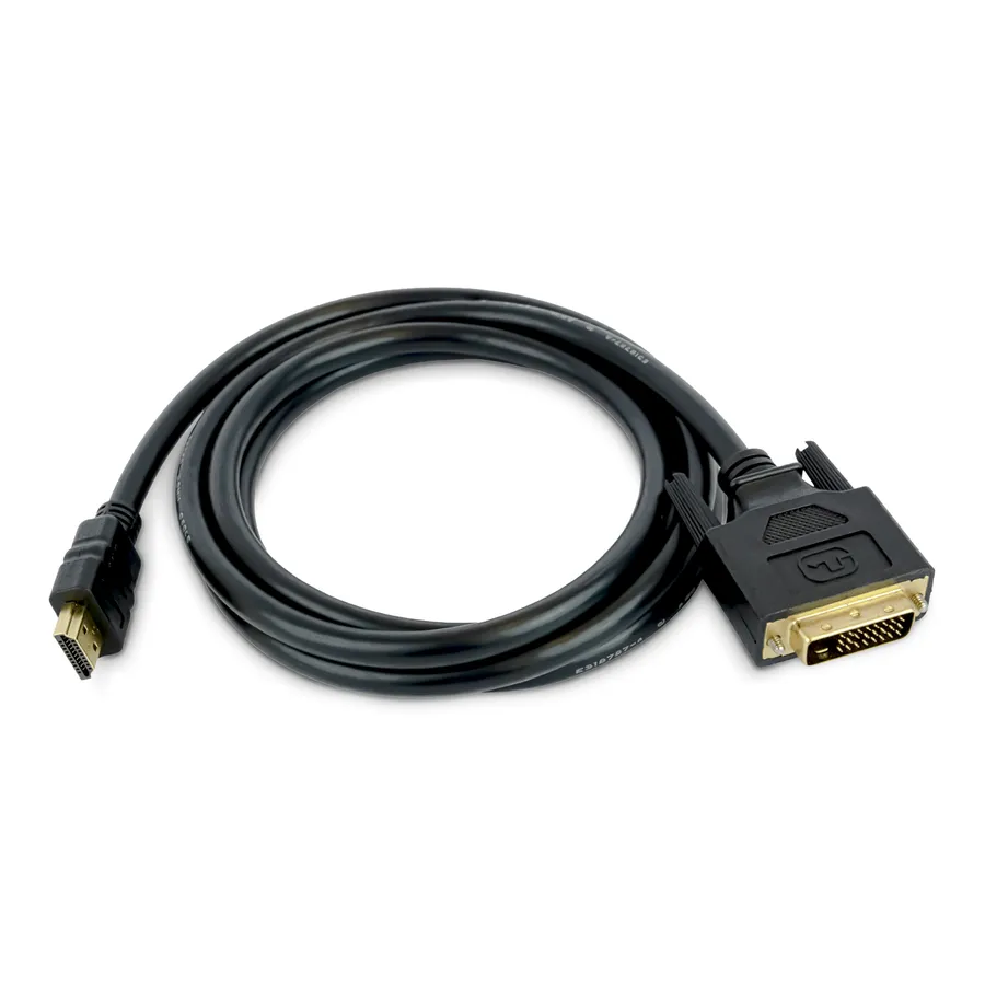 1.8M HDMI TO DVI CABLE TAA/BI-DIRECTIONAL TAA COMPLIANT