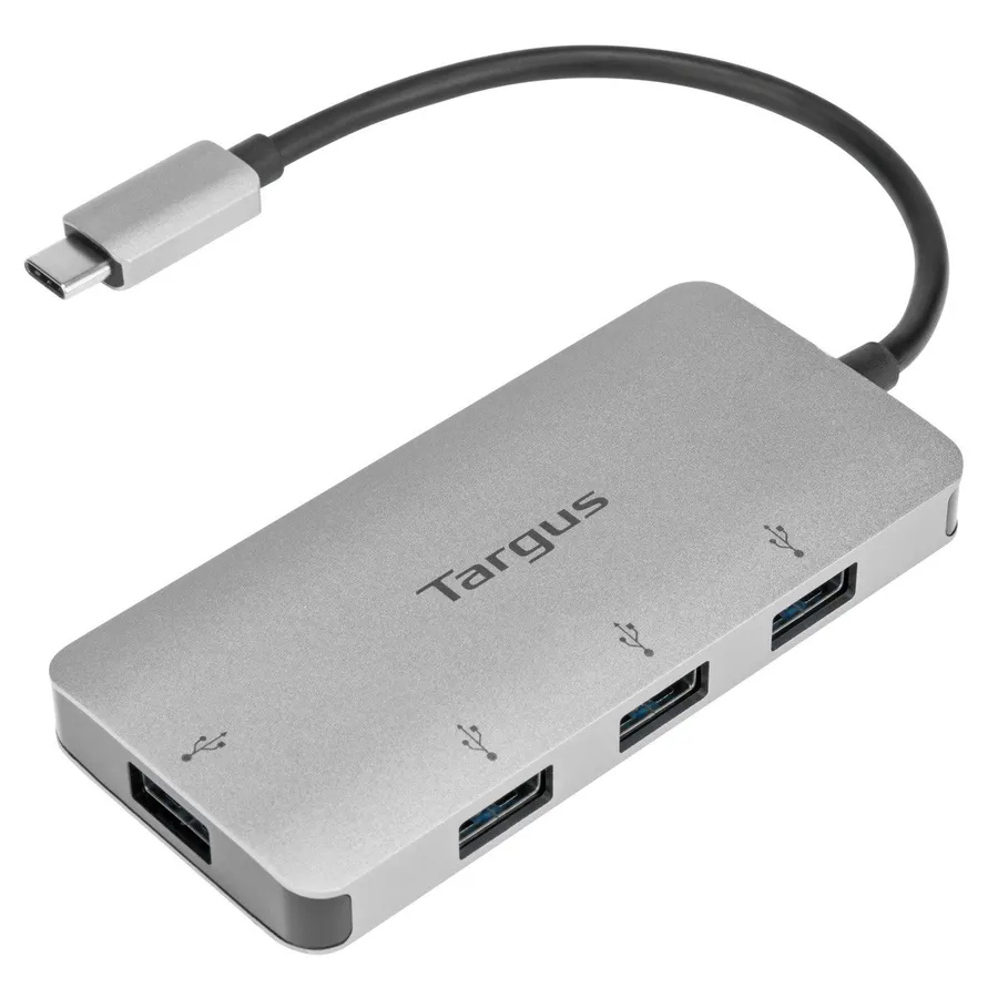 TARGUS USB-C 4 PORT HUB/AL CASE