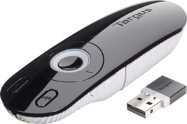 LASER PRESENTATION REMOTE/USB PORT / PLASTIC / BLACK/GREY