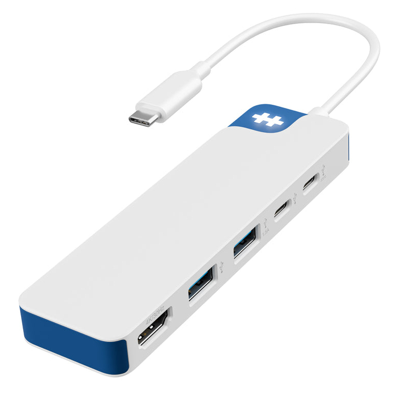 HYPERDRIVE FLEX 5 PORT/USB-C HUB (BLUE)