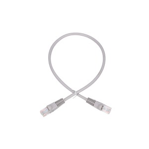 EX7645 Patch cord Extralink CAT5E UTP 0,5m twisted pair cupru 0,5 m gri