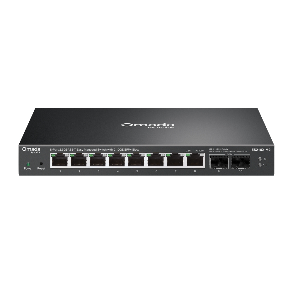 8-PORT 2.5G EASYMANAGED SWITCH/WITH 2 10G SFP+ SLOTS