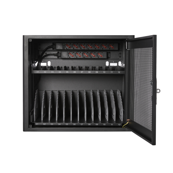 CHARGE STATION 12 DEVICE SCHUKO/SECURE STORE CHARGE MOB PC NONUK
