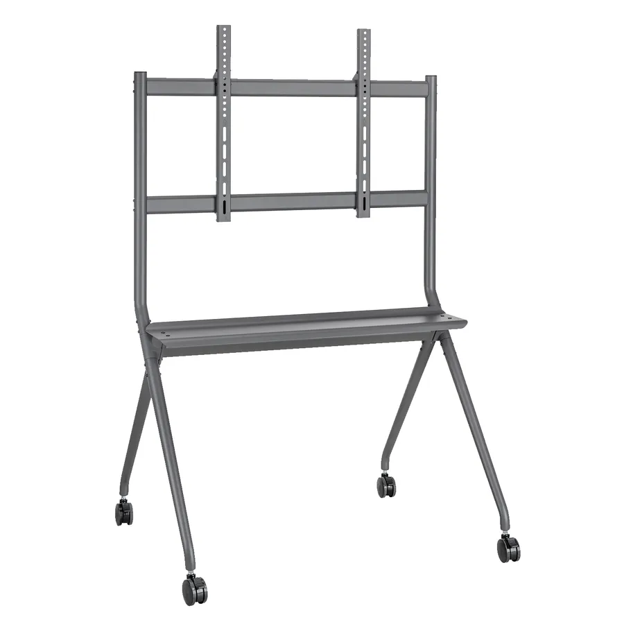 TV CART TROLLEY ROLLING STAND/UP TO 120 KG 86IN IFP DISPLAY