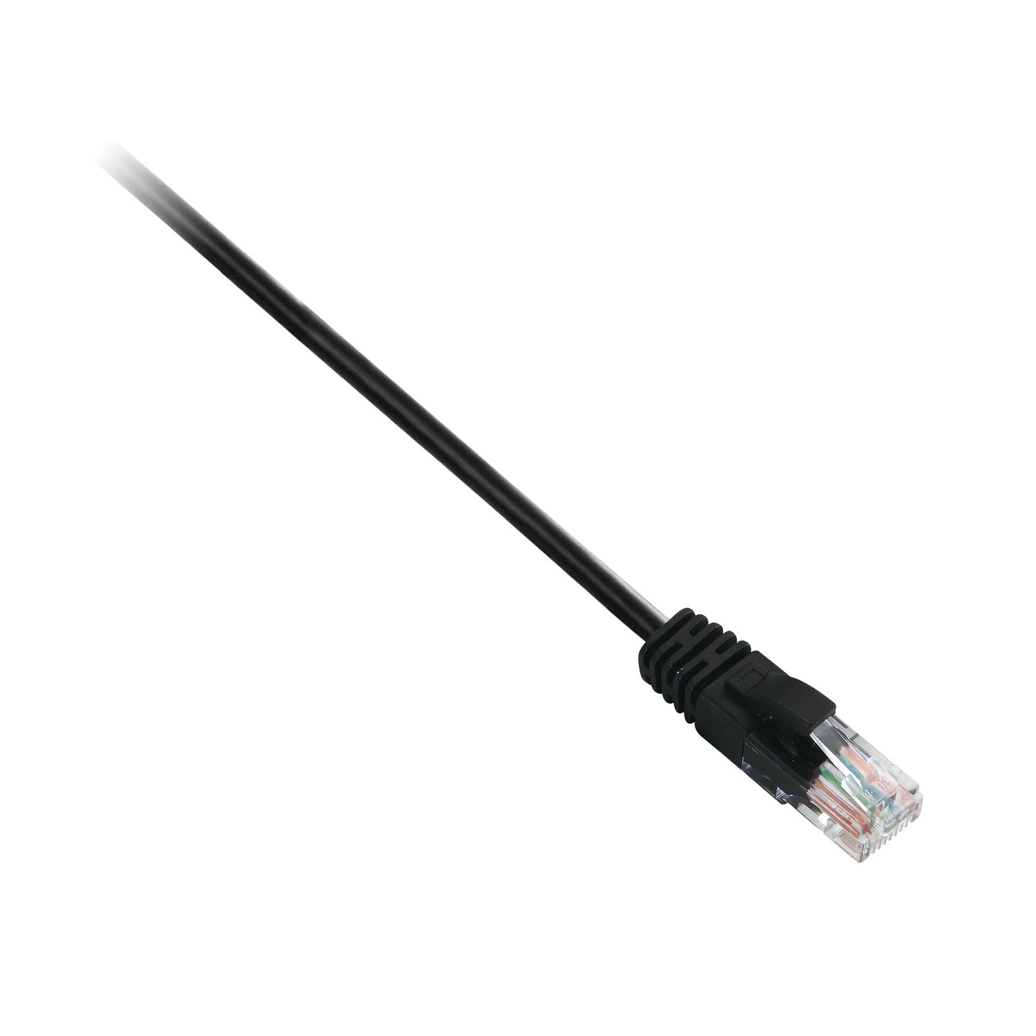 CAT6 ETHERNET BLACK UTP 1M/RJ45 100 COPPER SNAGLESS