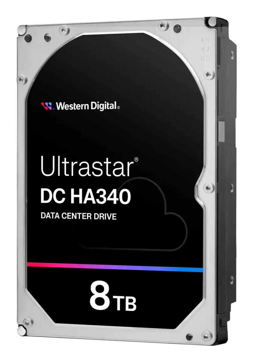 3.5IN 8TB 256 7200RPM SATA ULT/512E SENP3 HA340 WUS721208BLE6L4