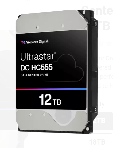3.5IN 12TB 512 7200RPM SATA ULT/512E SE P3 HC555 WUH722012CLE6L4