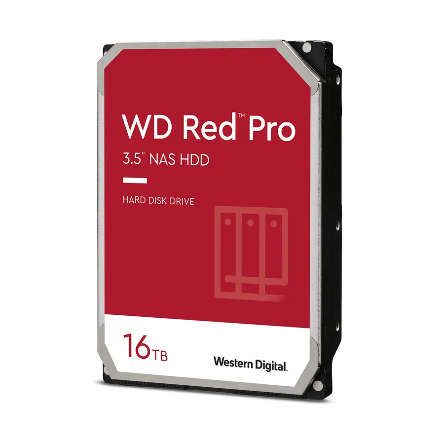 16TB RED PRO 512MB CMR 3.5IN/SATA 6GB/S INTELLIPOWERRPM