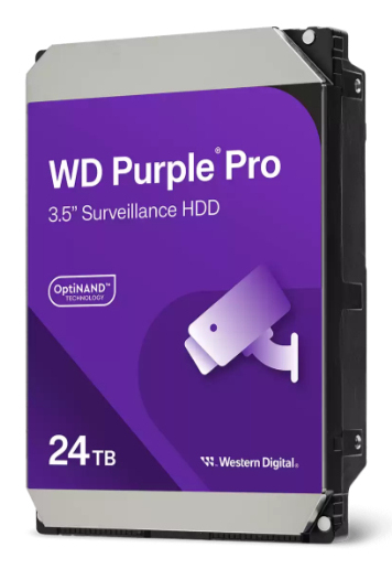 WD PURPLE 24 TB 3.5 IN SATA/