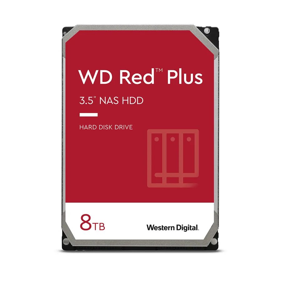 8TB RED PLUS 256MB CMR 3.5IN/SATA 6GB/S 5640RPM