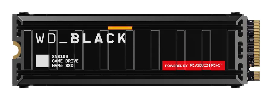WD BLACK SN8100 SM2508/CONTROLLER 1TB WITH HEATSINK ORG
